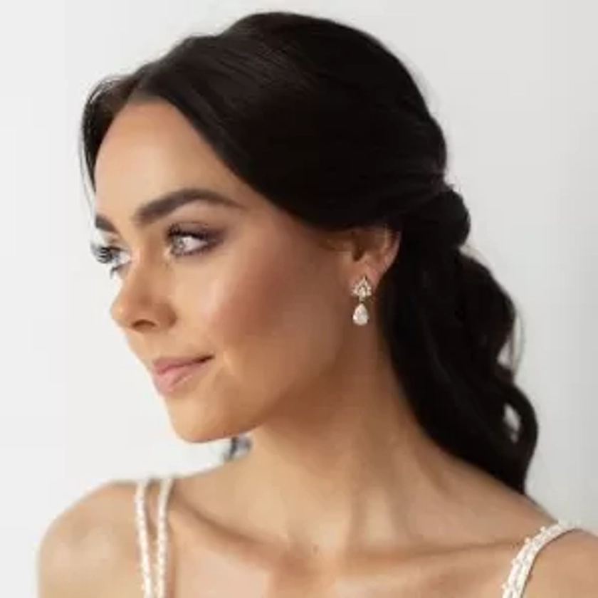 Bridesmaid Earrings - Little White Couture