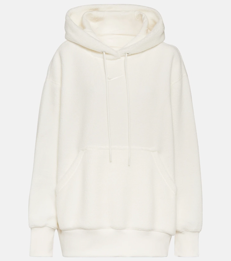 Sportswear Plush fleece hoodie in white - Nike | Mytheresa