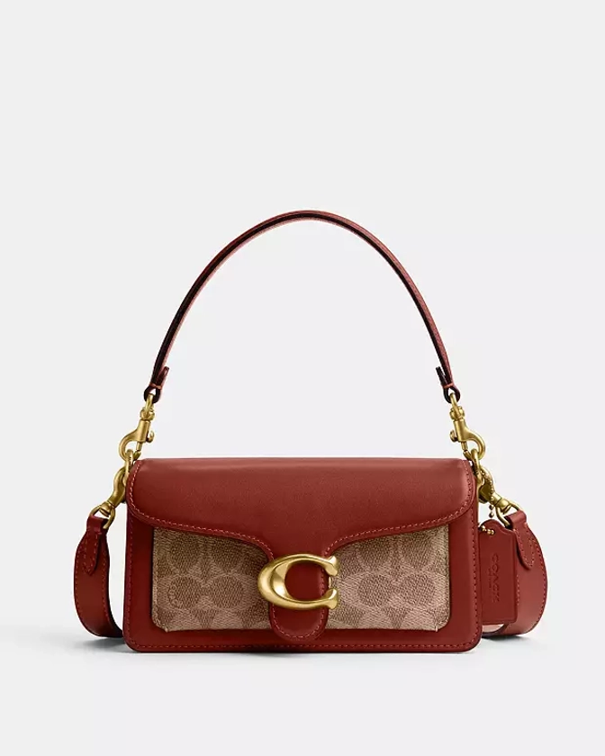 COACH®: Tabby Shoulder Bag 20 In Signature Canvas
