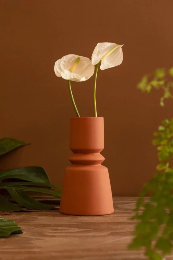Vaso cachepot ceramica alto formas