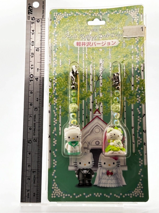 Hello Kitty Mini Figure Strap Sanrio Japan Karuizawa Limited Charm Mascot