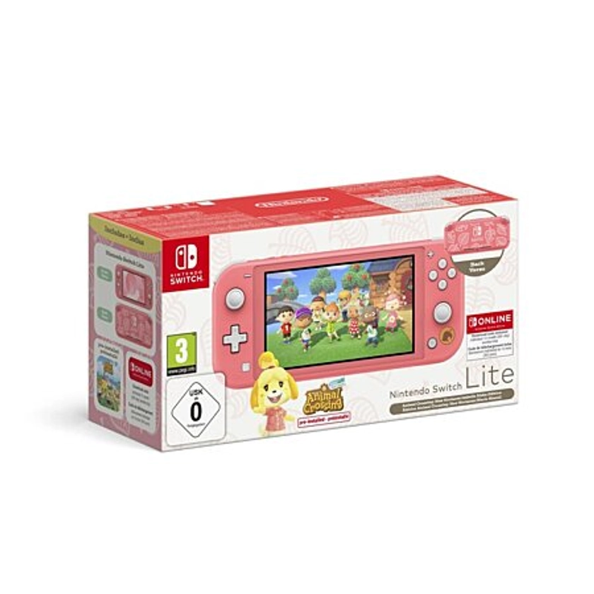 Nintendo Switch Lite - Édition Animal Crossing : New Horizons (Marie Hawai) (SWITCH)