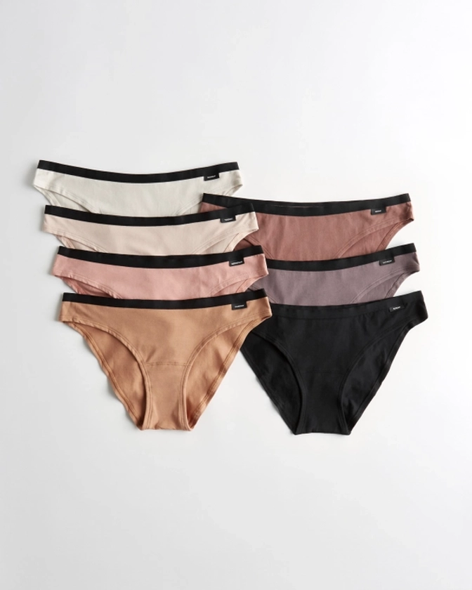 Women's Gilly Hicks Cotton Bikini 7-Pack | Women's Underwear | HollisterCo.com