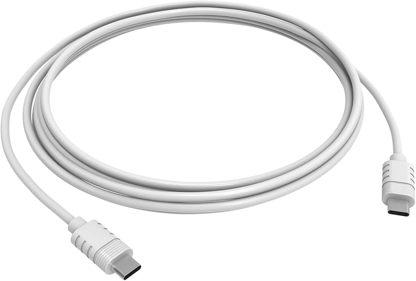 Yale Câble USB extérieur, USB-C vers USB-C, Résistant aux intempéries - Câble de 3m - Alimentation à partir d'une prise intérieure ou extérieure - Accessoire compatible avec la caméra extérieure