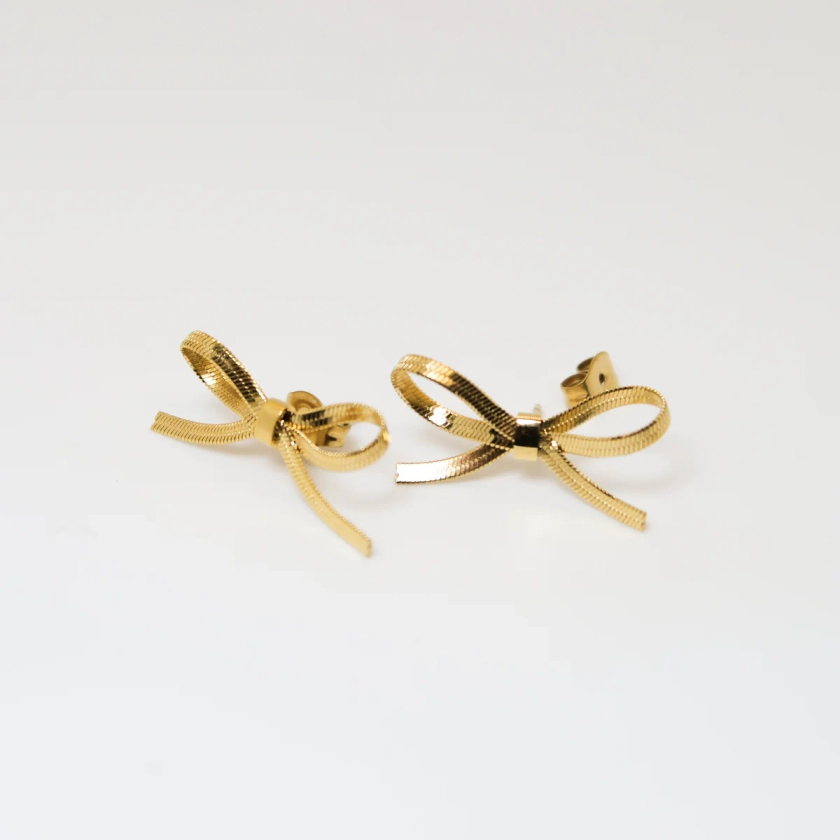Boucles CUTIE KNOT Or