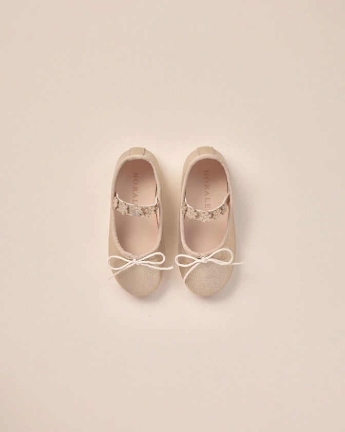 Ballet Flats || Champagne