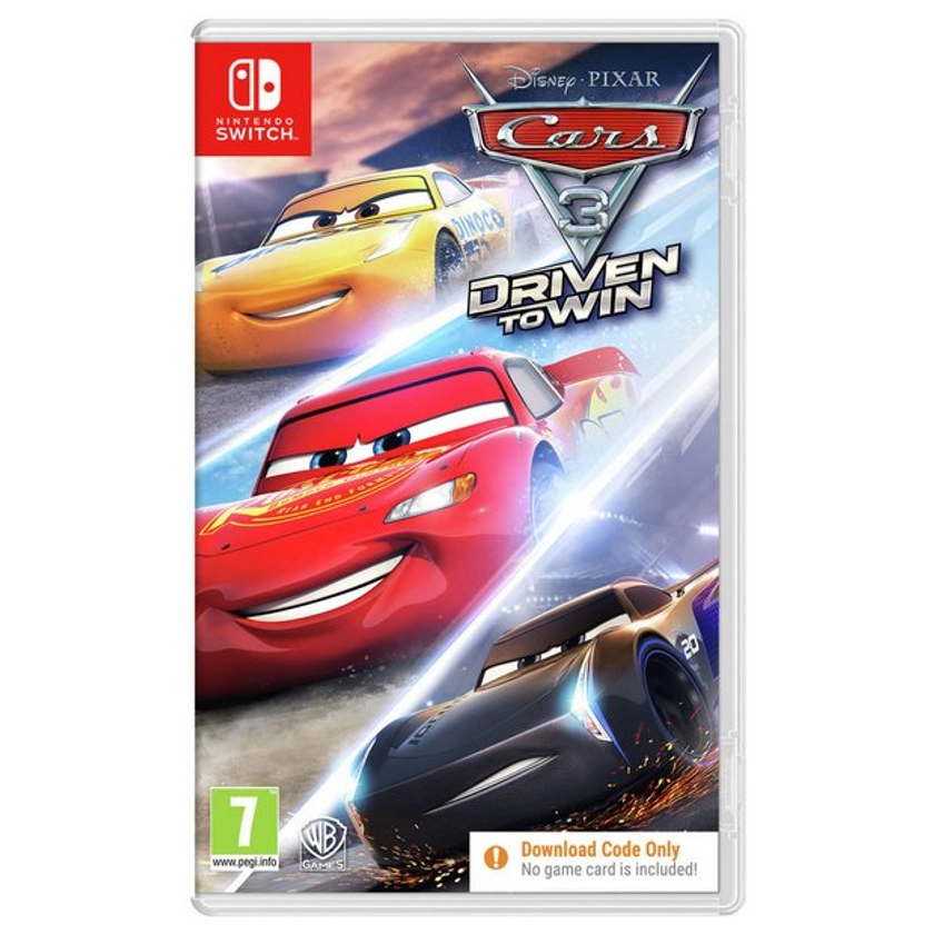 Buy Cars 3 Nintendo Switch Game | Nintendo Switch games | Argos