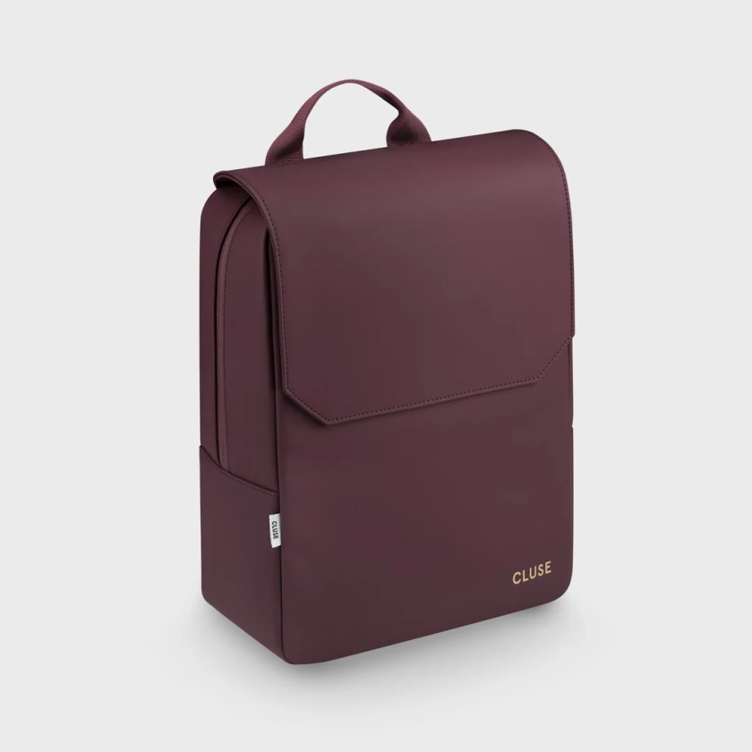 Nuitée Backpack, Plum, Gold Colour