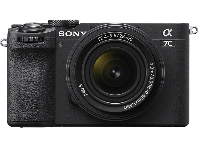 SONY Alpha 7CII spiegellose Vollformatkamera (Schwarz) mit Sony SEL2860 Kompaktes Standard-Zoomobjektiv online kaufen | MediaMarkt