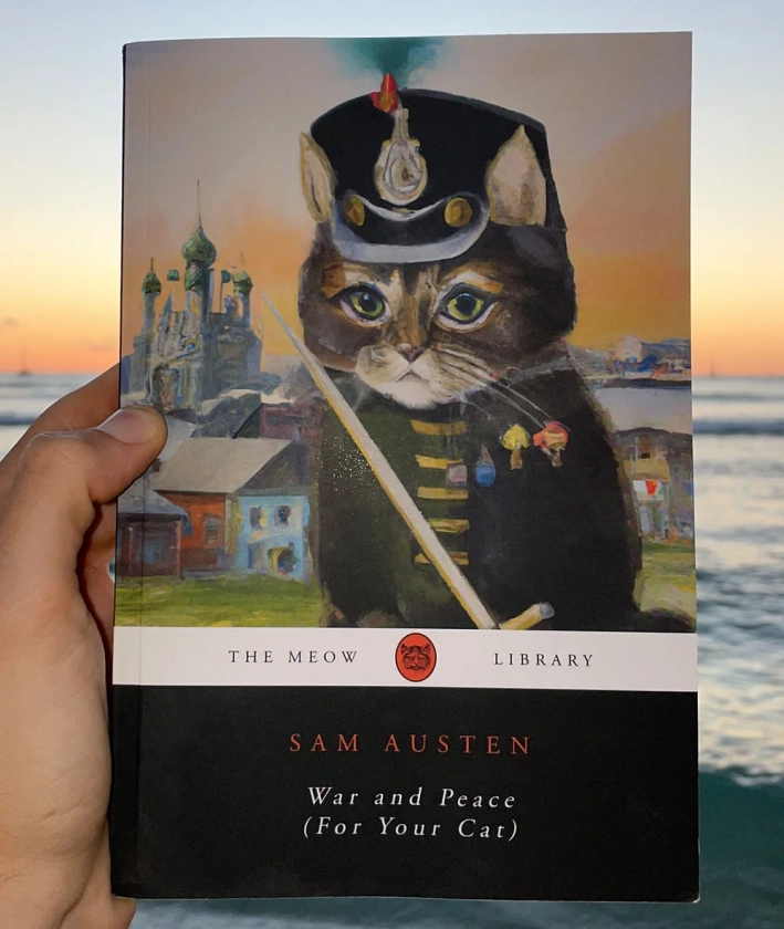 War and Peace (For Your Cat) | The Meow Library