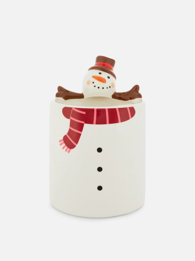 Christmas Character Candle