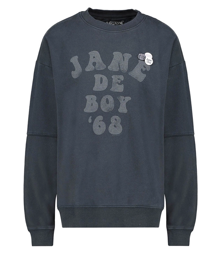 Sweat-shirt Roller Jane de Boy '68 Night/Pepper Newtone - Jane de Boy