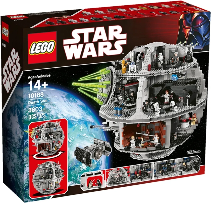 LEGO Star Wars - 10188 - Jeu de Construction - L'Étoile Noire