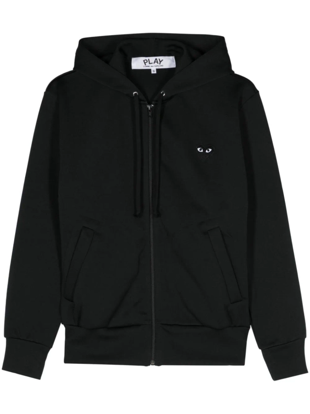 Comme Des Garçons Play Hoodie Zippé à Patch Cœur - Farfetch