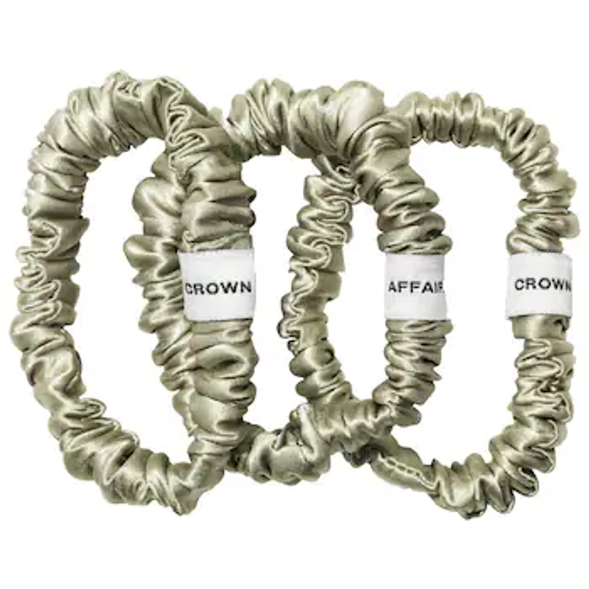 The Silk Scrunchie No. 001 Set - Crown Affair | Sephora