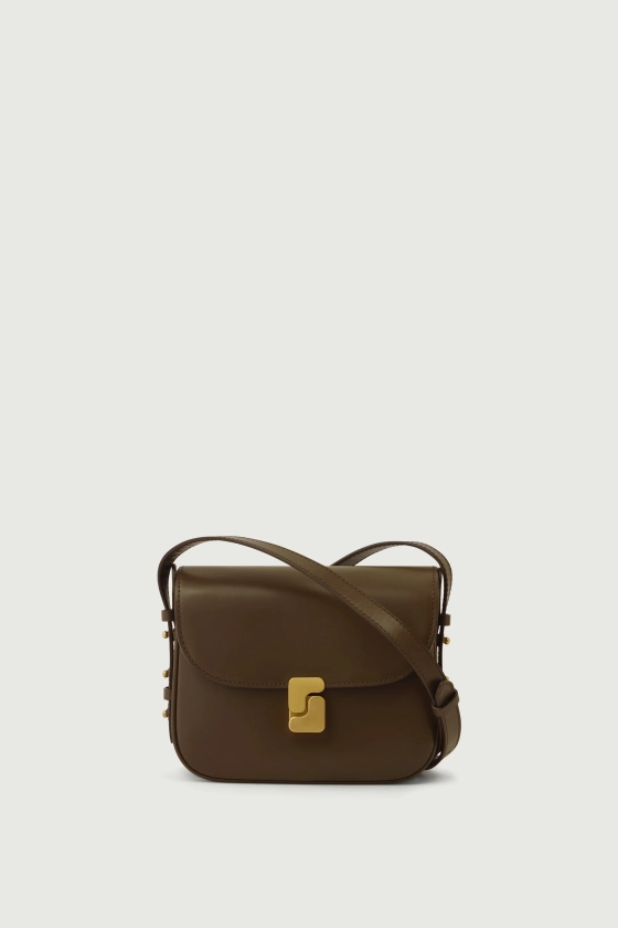 Sac Bellissima Mini - Taupe - Cuir - Femme