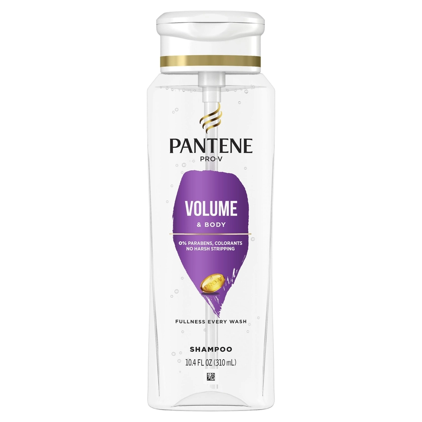 Pantene pro-v volume and body shampoo, 10.4 oz