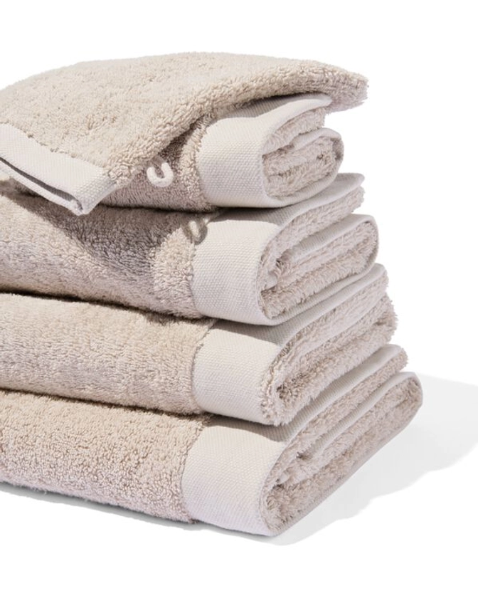 handdoeken - hotel extra zacht zand - HEMA