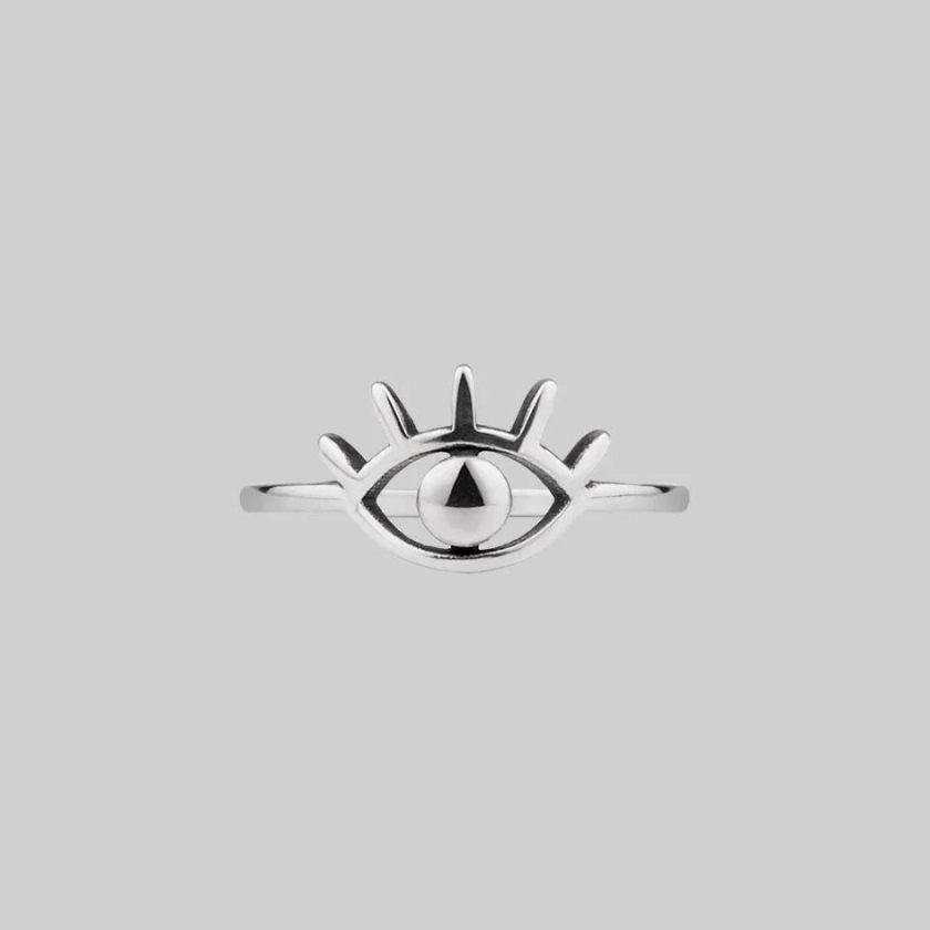 All Seeing Eye Ring - Silver