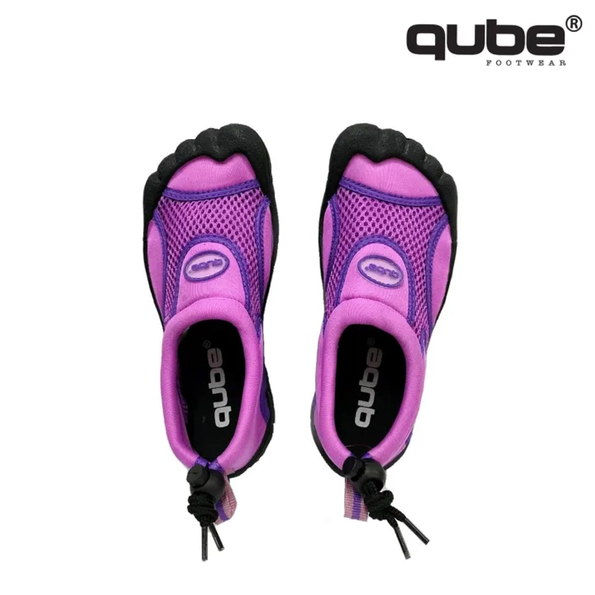 Qube Kids Aqua Shoes Bahamas in Purple