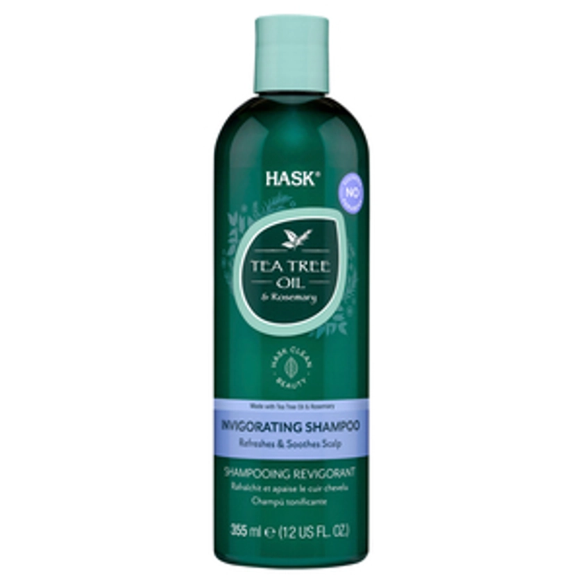 HASK Tea Tree Oil & Rosemary Invigorating Shampoo 355mL