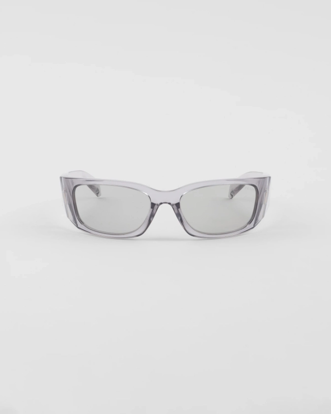 Light Gray Lenses Prada Symbole Sunglasses | PRADA