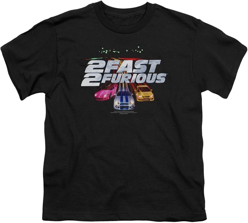 2 Fast 2 Furious Logo Unisex Youth T Shirt