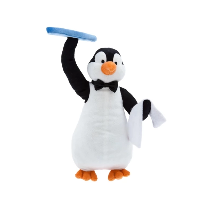 Peluche Pingouin serveur de taille moyenne, 60e anniversaire de Mary Poppins