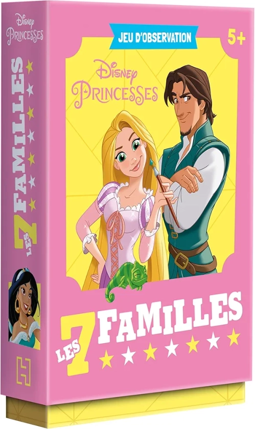 DISNEY PRINCESSES - Jeu de cartes - 7 familles