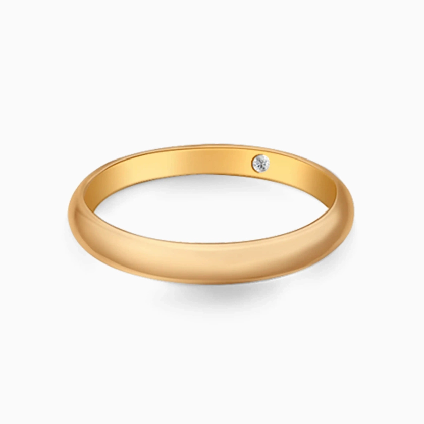 DR FOREVER Simple Wedding Ring For Man