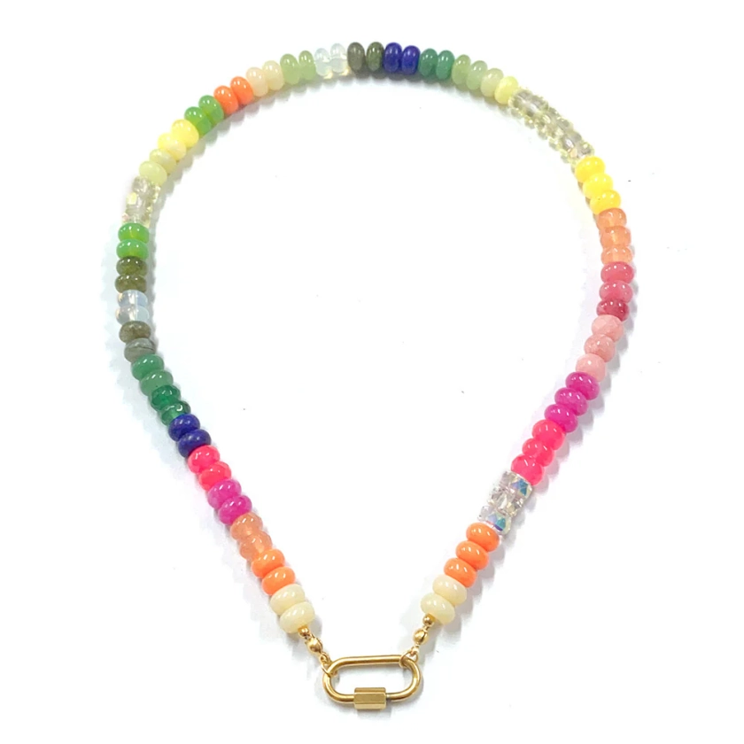 Candy bead necklace