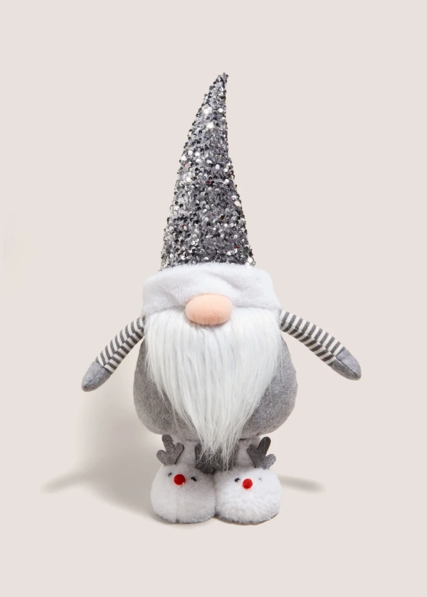 Silver Pull Up Gnome