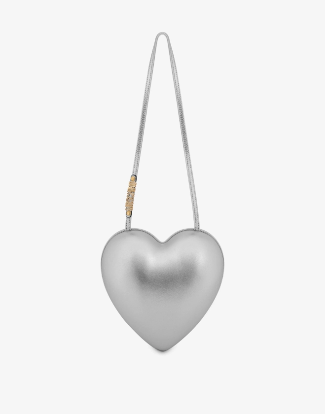 Sac Heartbeat laminé de Moschino | Achetez en ligne