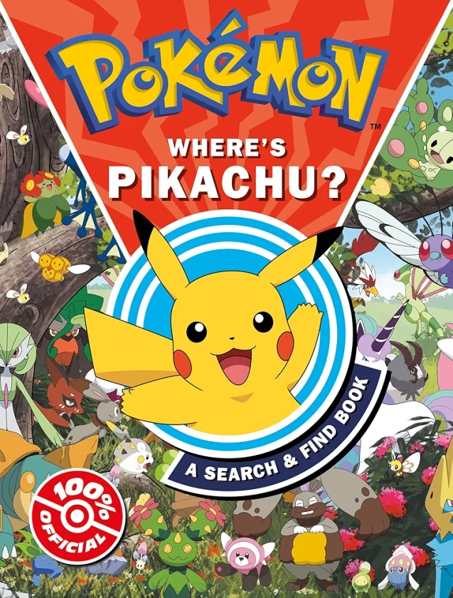 Pokémon Where’s Pikachu? A search & find book: New for 2023: Search and find the perfect gift for fans of Pokémon in this official Pikachu adventure!