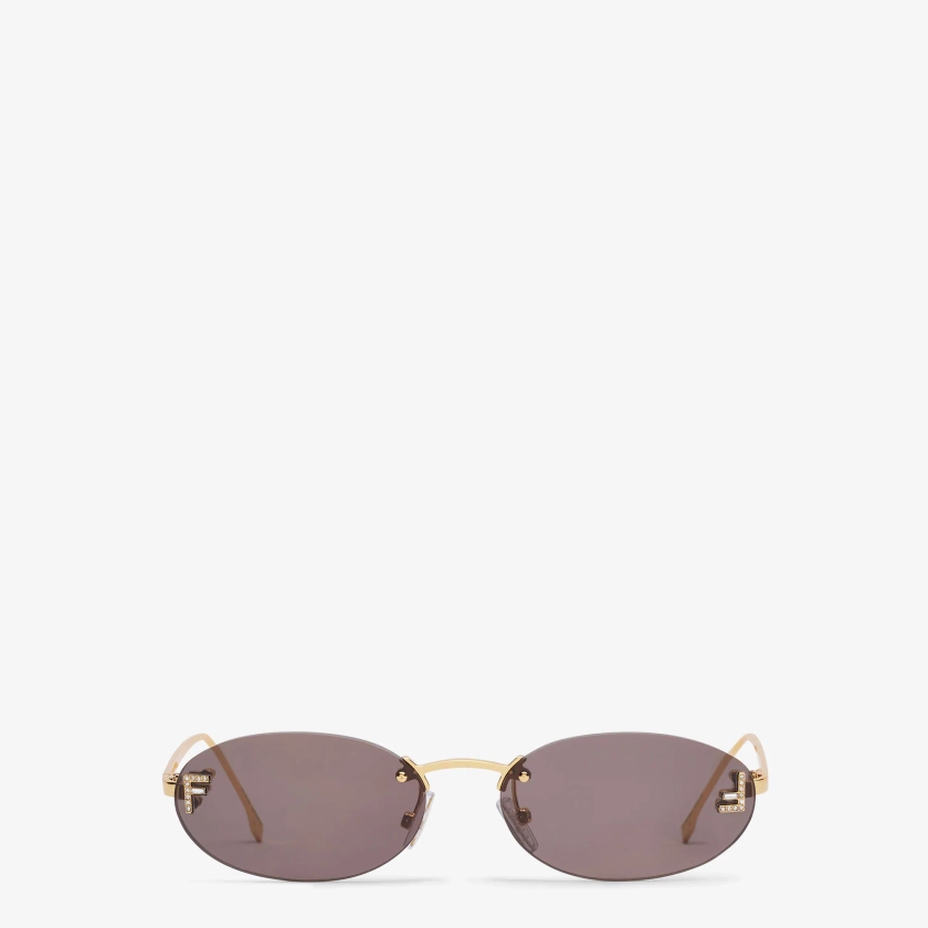 Fendi First CrystalLunettes de soleil Défilé de mode