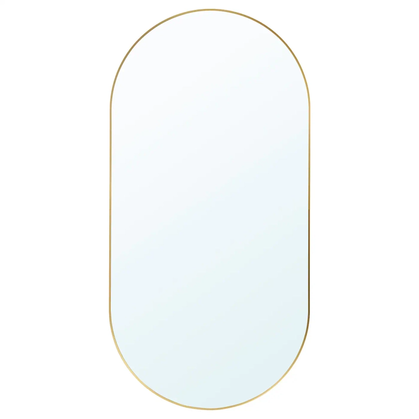LINDBYN mirror, gold-colour, 60x120 cm - IKEA