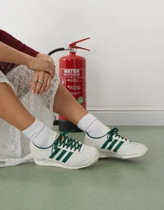 adidas Originals - SL 72 OG - Baskets - Blanc et vert