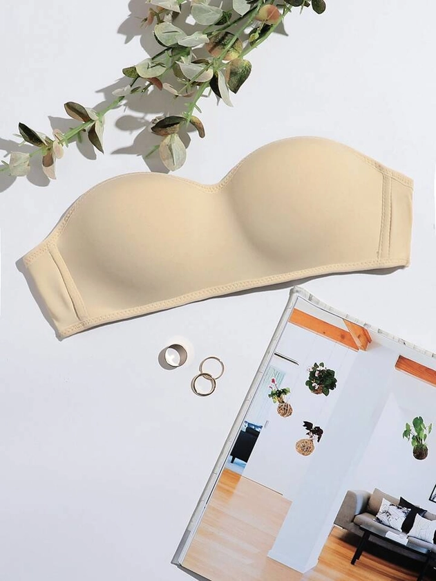 Soutien-gorge bandeau avec sangle ajustable