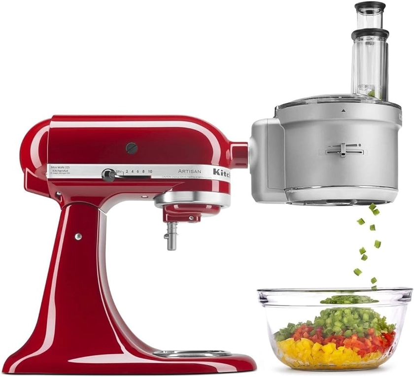 KitchenAid KSM2FPA Küchenmaschinenaufsatz, Würfelset, Silber