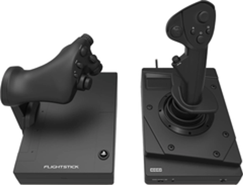 Дротовий джойстик Hori HOTAS Flight Stick Black (4961818031210)