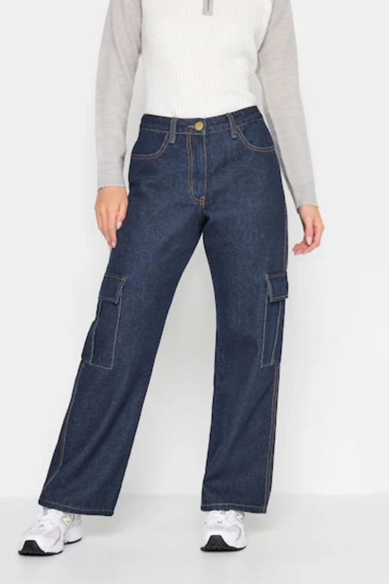 Buy PixieGirl Petite Blue Utility Jeans from the Next UK online shop