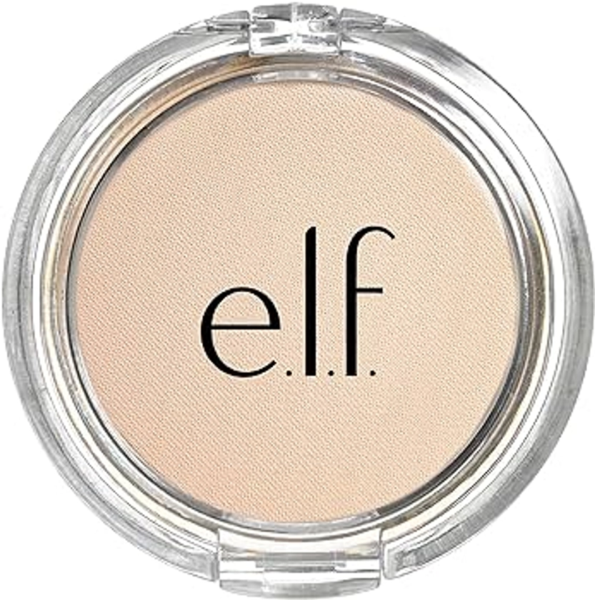 e.l.f. Prime & Stay Finishing Powder, Sets Makeup, Controls Shine & Smooths Complexion, Sheer, 0.17 Oz (4.8g)
