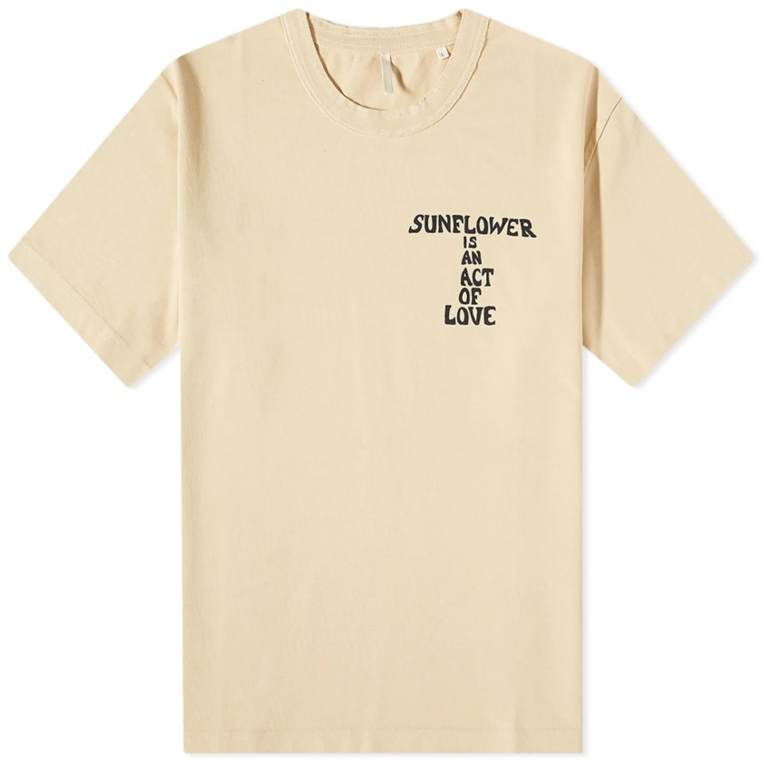 Sunflower Master Logo T-Shirt Off White | END.