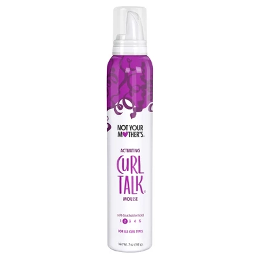 Not Your Mother's Curl Talk Curl Activating Mousse - 7oz