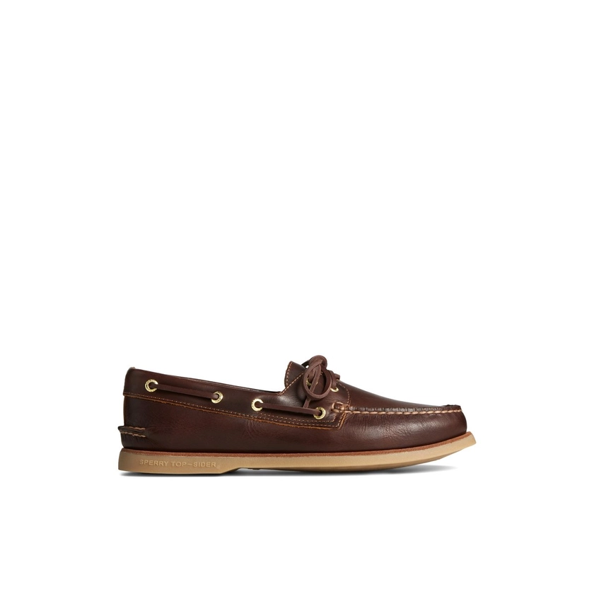 Gold Cup™ Authentic Original™ Orleans Leather Boat Shoe Brown Men's Men | Sperry US