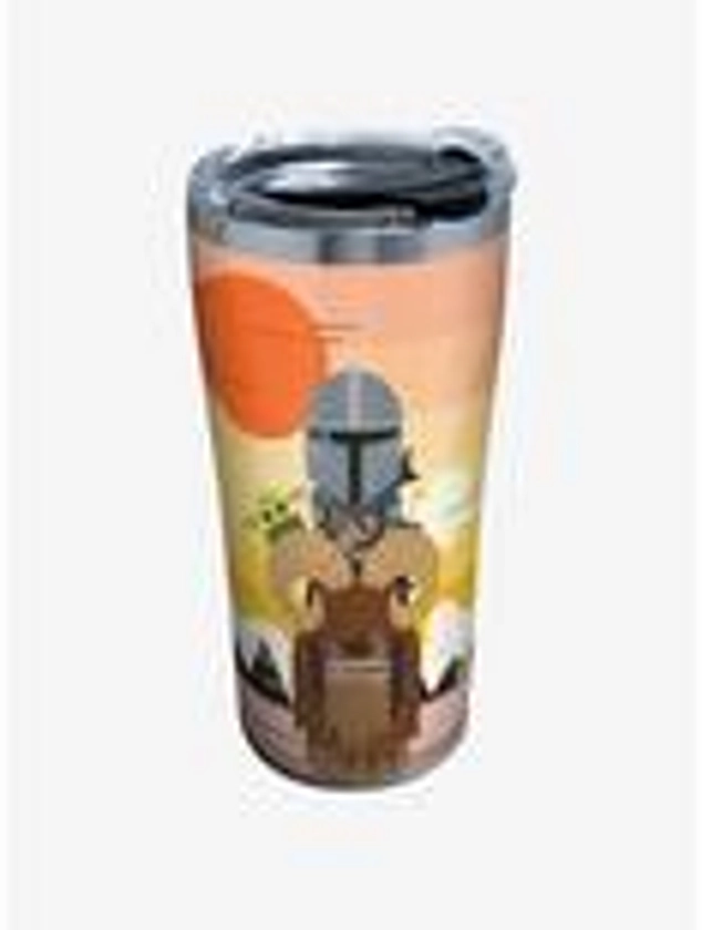 Star Wars The Mandalorian Geo Pop GRP 20oz Stainless Steel Tumbler With Lid