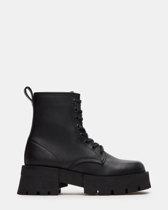 RASCAL Black Combat Ankle Bootie | Women's Booties