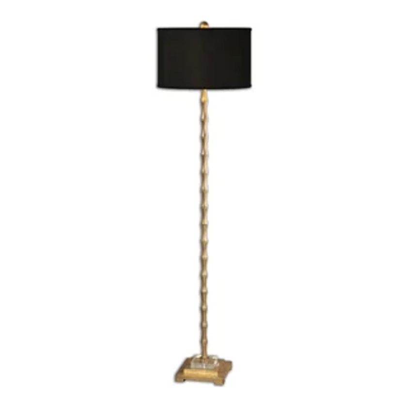 Uttermost Quindici Metal Bamboo Floor Lamp - Asian - Floor Lamps - by Lights Online | Houzz