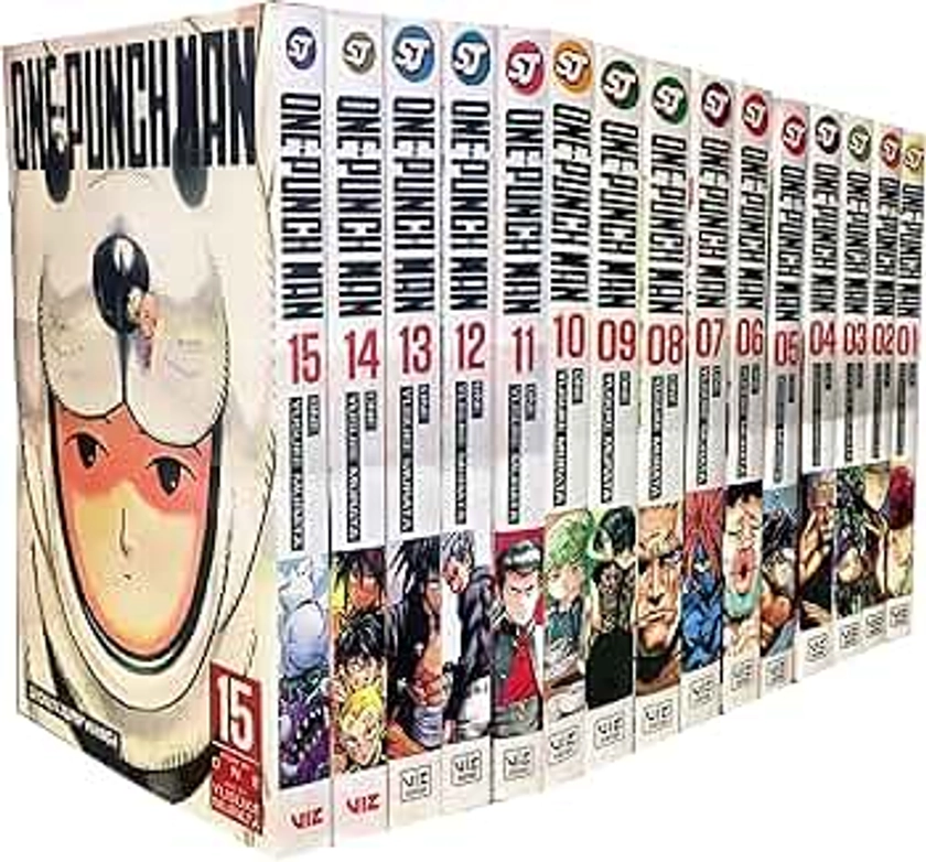 One Punch Man Volume 1-15 Collection 15 Books Set