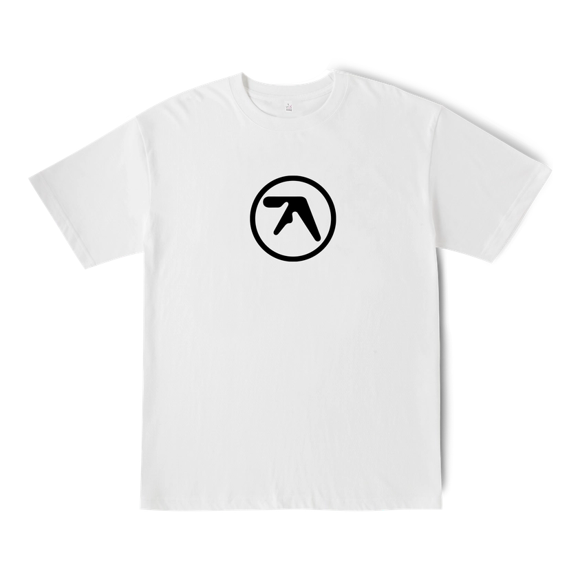 T-Shirt, M - Aphex Twin White Logo T-shirt by Aphex Twin - Merch - WARP